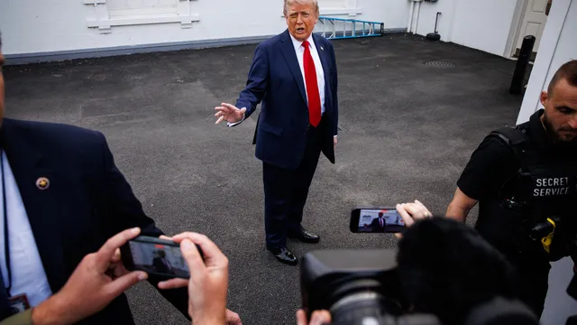 Trump blames Zelensky and his " inflammatory statements" over futile peace talks with Russia