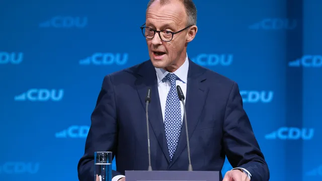 Germany's next chancellor Friedrich Merz vows to defend Ukraine and democracy