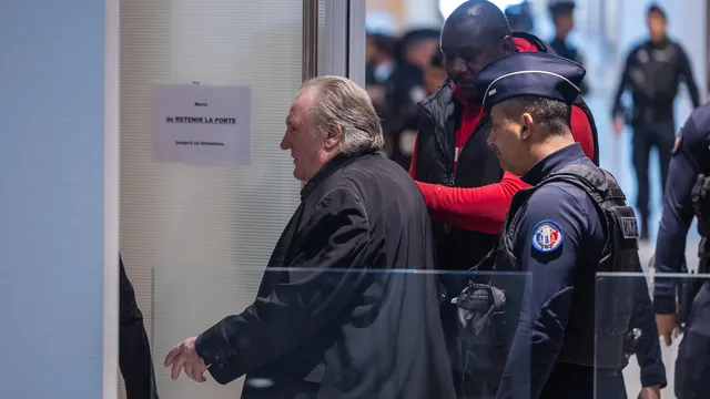 French actor Gérard Depardieu receives 18-month suspended sentence for sexual assault