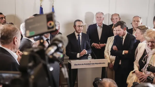 French interior minister becomes leader of Les Républicains party