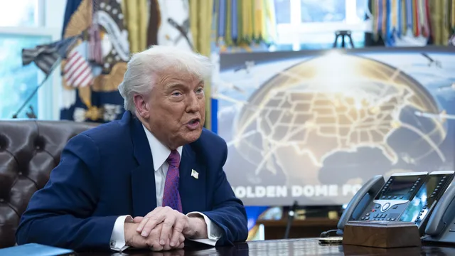 Trump unveils plans for “Golden Dome” missile defense shield for the US