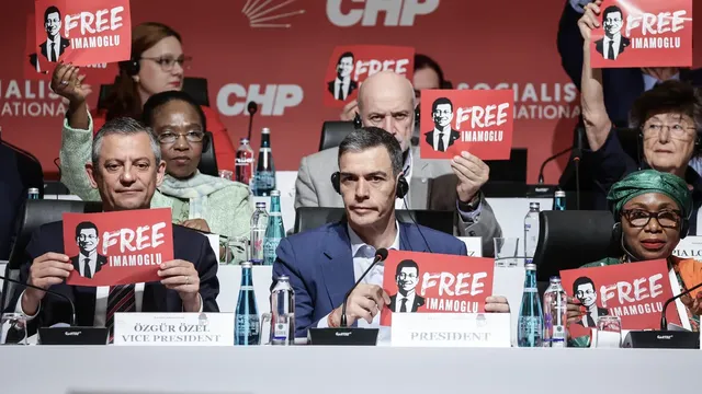 The Socialist International called for the release of the mayor of Istanbul from prison