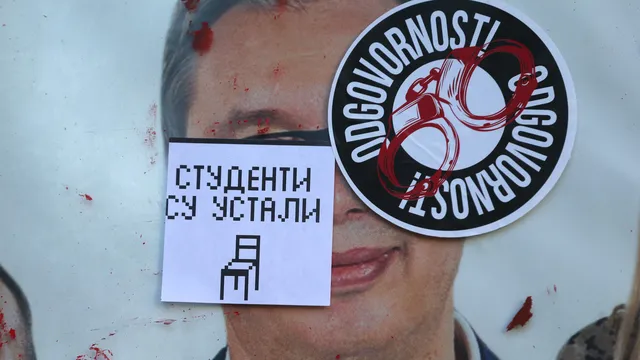 Vucic's regime fines 5,000 dinars for 16 minutes of silent protest in Serbia