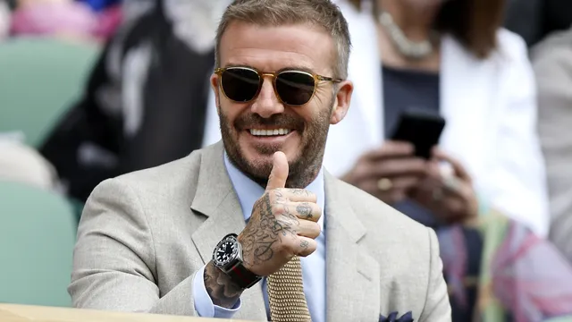 Football icon David Beckham receives knighthood