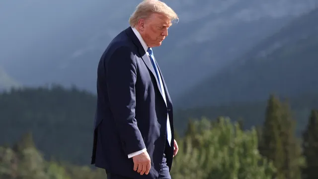 Trump abruptly left the G7 summit due to the crisis with Iran