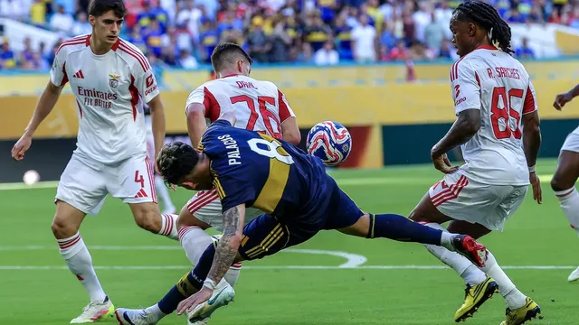 Benfica survives 0:2 against Boca Juniors in match with three red cards