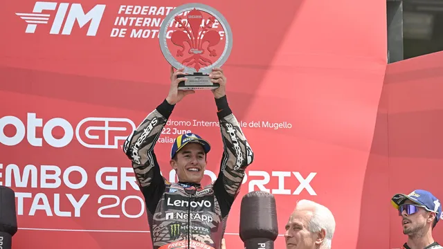 Marc Marquez triumphs at the Italian MotoGP Grand Prix
