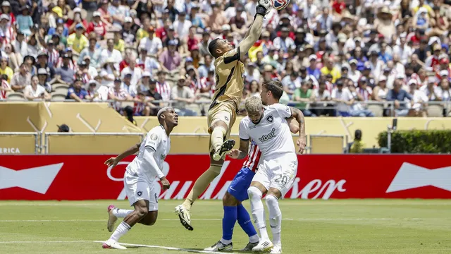 A late goal was not enough for Atlético Madrid against Botafogo