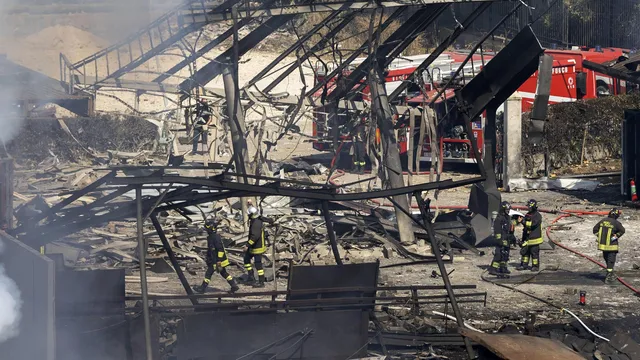 Around 30 injured in gas station explosion heard across Rome
