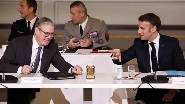 Macron and Starmer to chair meeting on strengthening Ukraine's defence