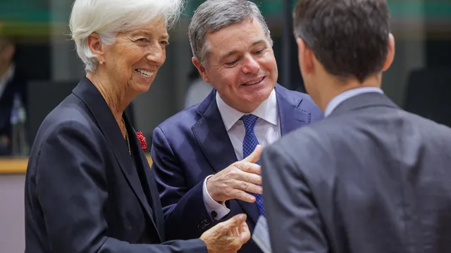 Paschal Donohoe has been re-elected as president of the Eurogroup