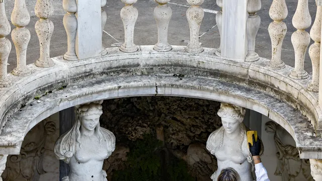 Why did the Romans love public baths so much?