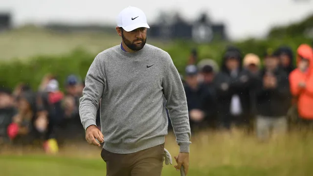 Scottie Scheffler one stroke ahead of Fitzpatrick after second round of The Open