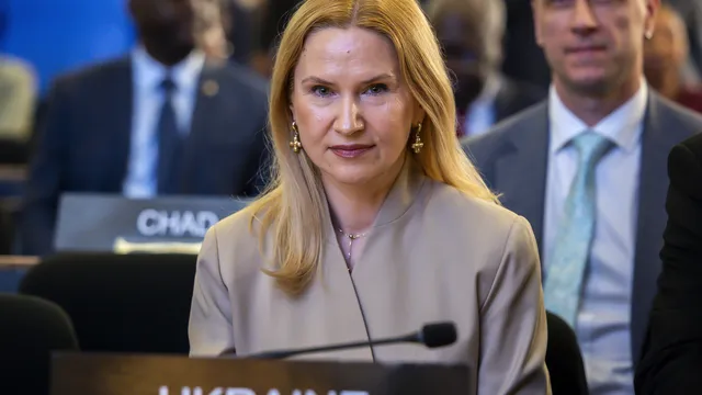 Ukrainian official condemns Russia’s presence at Geneva conference