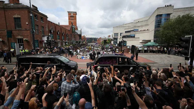 Thousands filled the streets of Birmingham to say goodbye to Ozzy Osbourne
