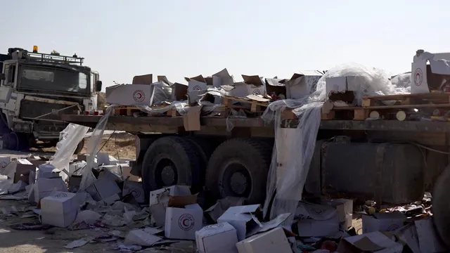 Chaos and struggle for life in Gaza