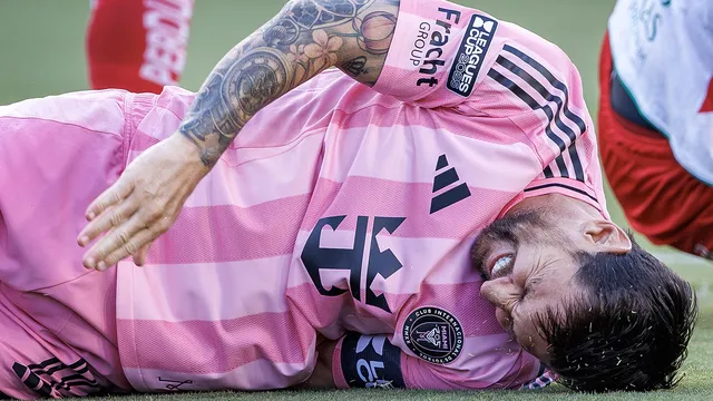 Lionel Messi injury mars dramatic penalty shootout win for Inter Miami