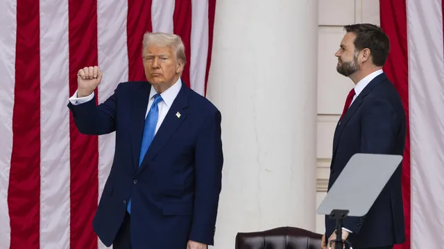 Trump brings Armenia and Azerbaijan together for "historic peace meeting"