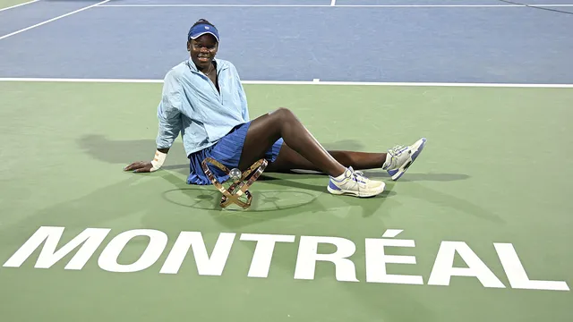 Sensation Victoria Mboko triumphs with the title in Montreal