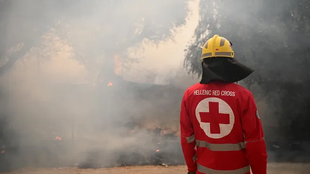 Inferno in Greece