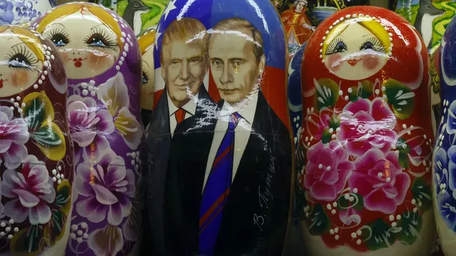 “Trump–Putin” Matryoshkas – a Hit in Russia