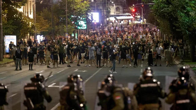 Police Chief Accused of Torture, Abuse, and Rape Threats Against Protesters in Belgrade