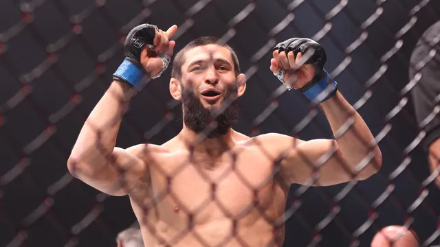 Khamzat Chimaev is the new UFC middleweight champion
