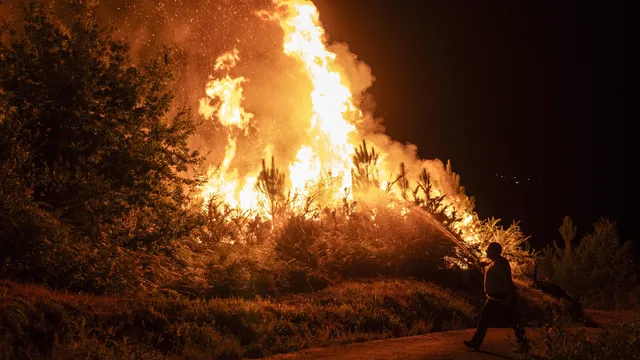 Spain Battles Devastating Wildfires