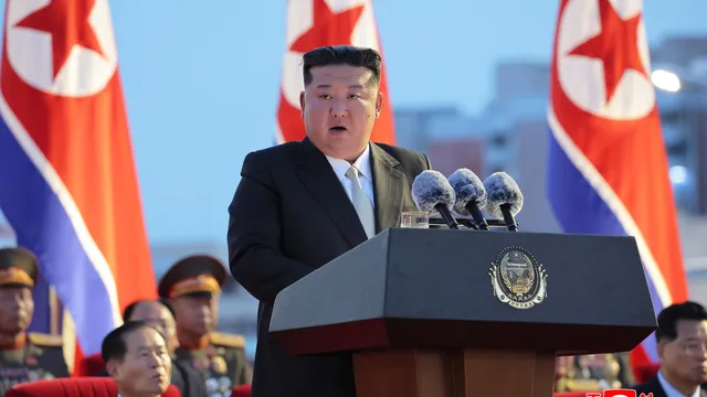Kim Jong-un praises ‘heroic’ North Korean army fighting alongside Russia