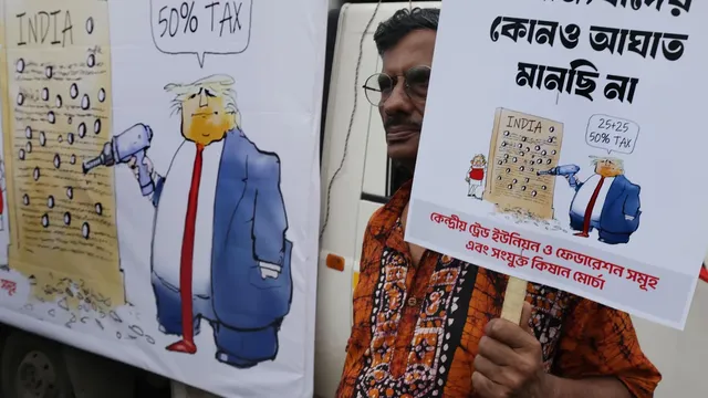US tariffs on Indian goods doubled to 50%