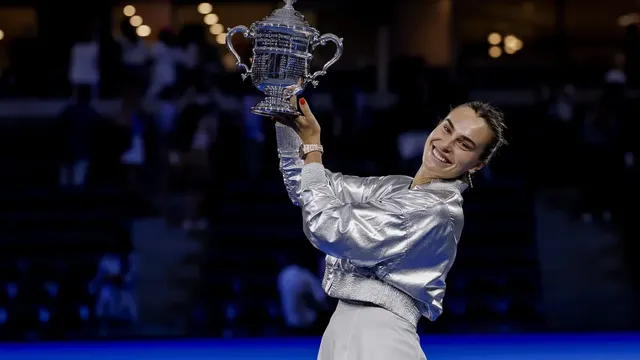 Sabalenka keeps her cool to defend US Open title