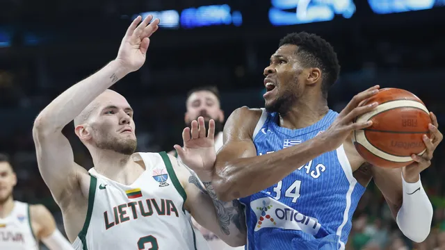 Giannis Antetokounmpo leads Greece to a semifinal clash with Turkey at EuroBasket